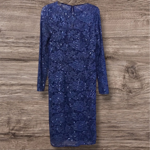 NWT Beautiful lace sequined dress - Picture 1 of 6